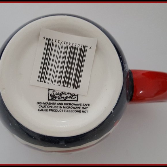 NEW Certified International Set of 4 Holiday Magic Gnome Mugs 16 OZ Earthenware - Picture 7 of 7